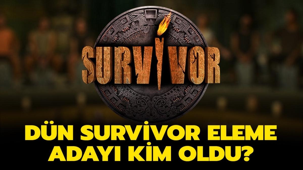 Survivor 3. eleme aday kim oldu" 16 Haziran Survivor'da bireysel dokunulmazl kim ald" te eleme aday...