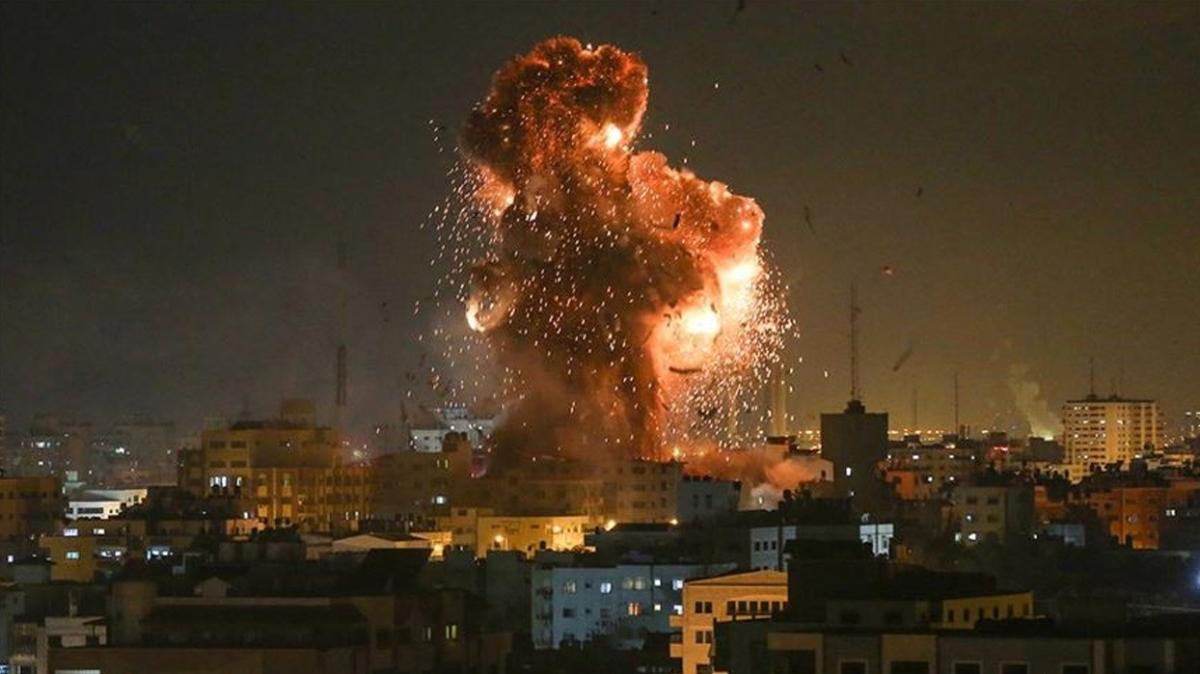 srail sava uaklar Gazze eridi'ne saldrd