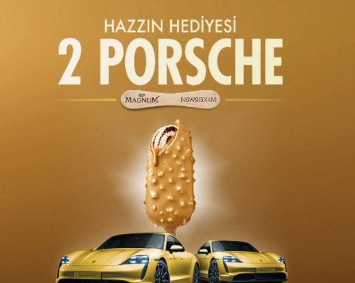 Надпись magnum porsche