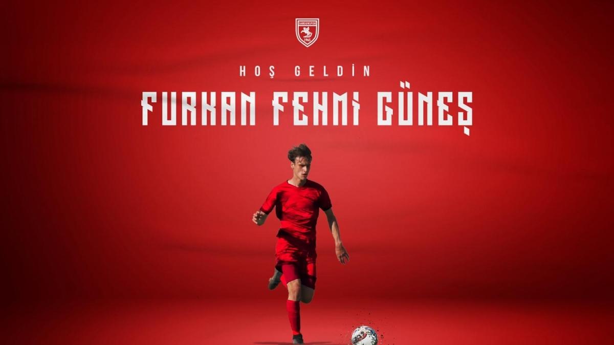 Samsunspor transfere doymuyor: Furkan Fehmi Gne de tamam