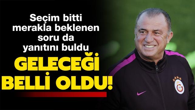 Galatasaray'da seimi Burak Elmas kazand, Fatih Terim belirsizlii kalkt
