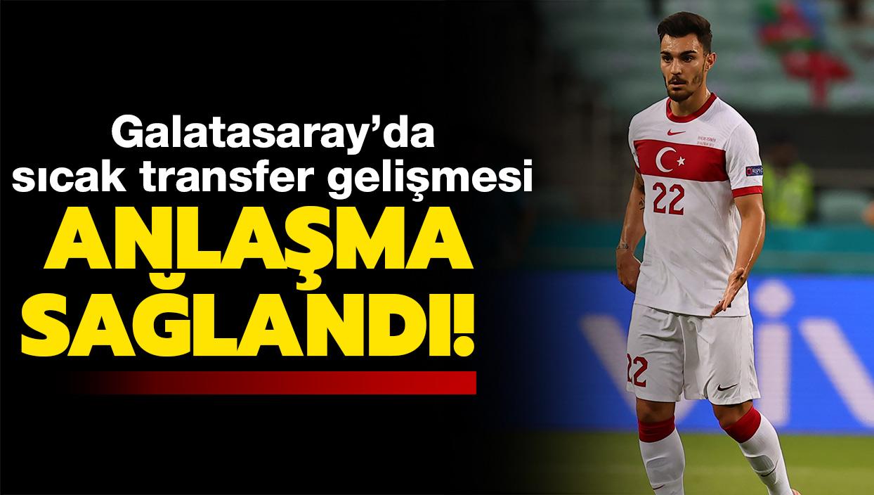Son dakika Galatasaray haberi... Galatasaray, Kaan Ayhan'la n anlama salad