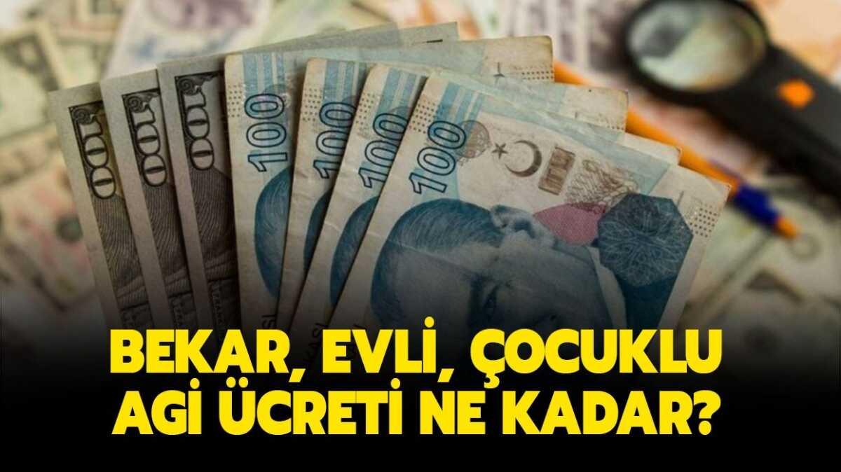 Evli, bekar, ocuklu AG creti tablosu burada! AG creti 2021 ne kadar, ka TL oldu" 