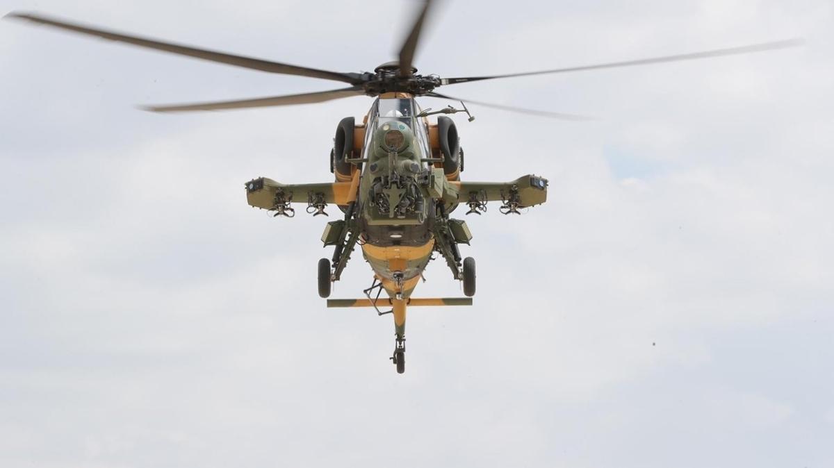 T-129 ATAK helikopteri Kara Kuvvetleri Komutanl'nn envanterine girdi