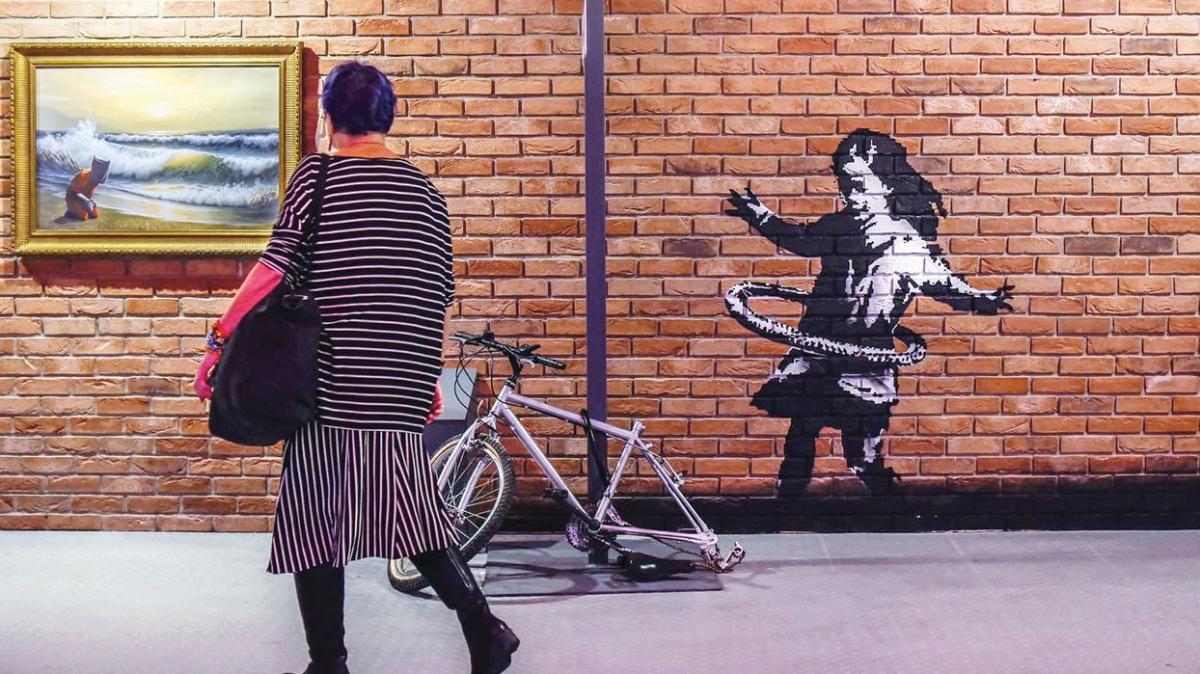 ngiliz sokak sanats Banksy telif davasn kaybetti