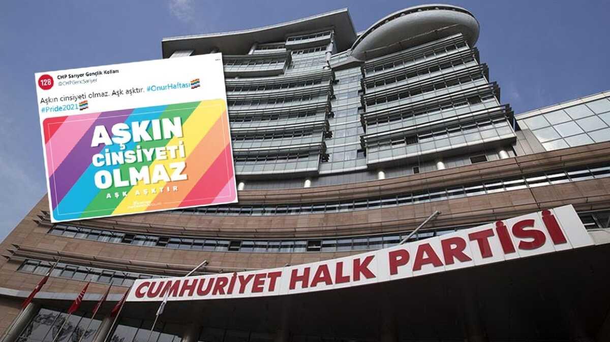 CHP Genlik Kollar'ndan LGBT'ye destek