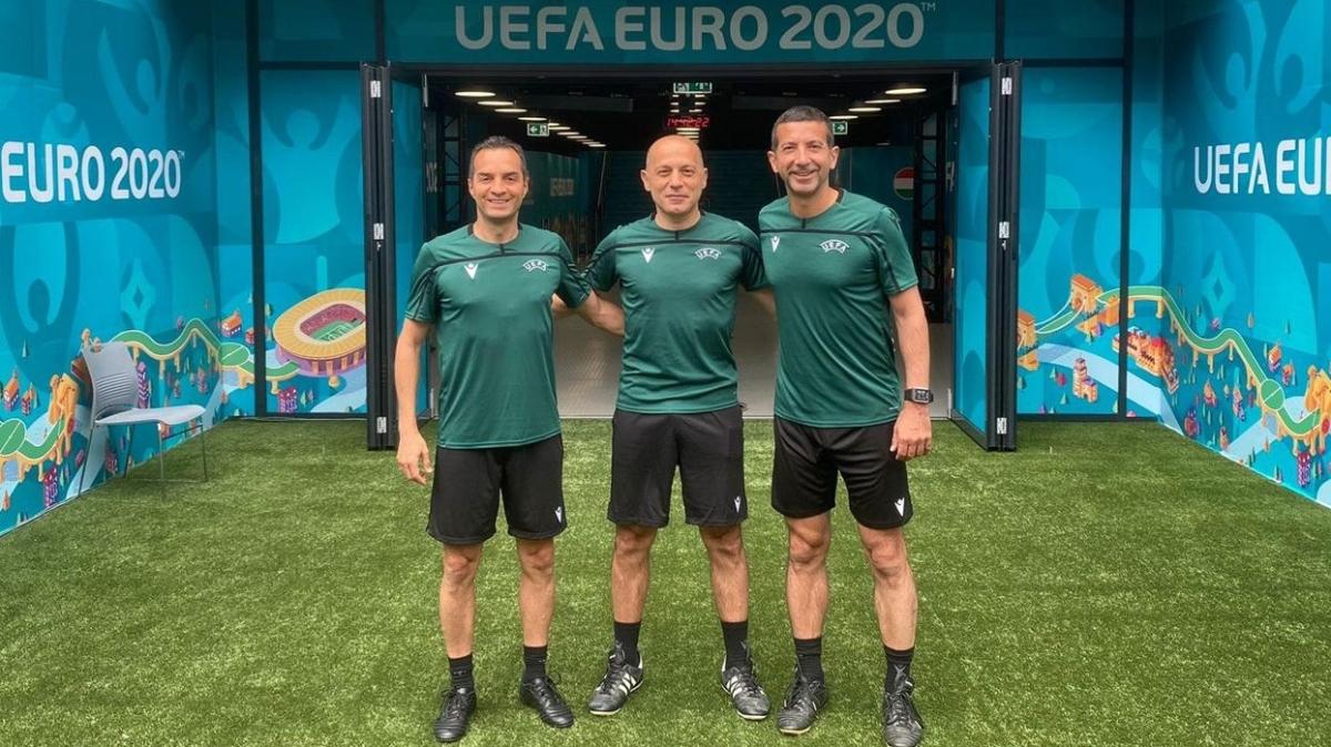 EURO 2020'deki Hrvatistan-spanya manda Cneyt akr ddk alacak