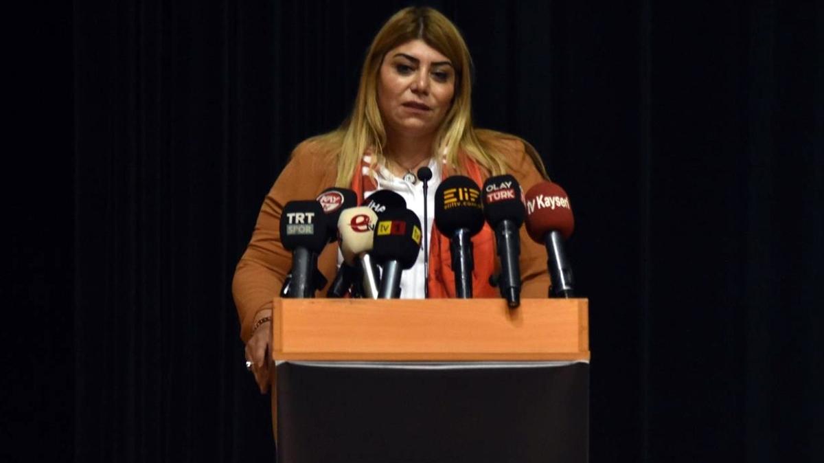 Kayserispor'da başkan Berna Gözbaşı güven tazeledi