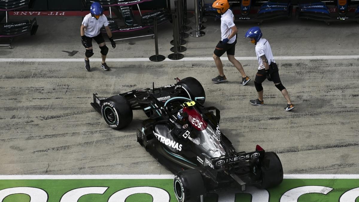 Valtteri Bottas'a pit cezas! Yara 3 sra geriden balayacak