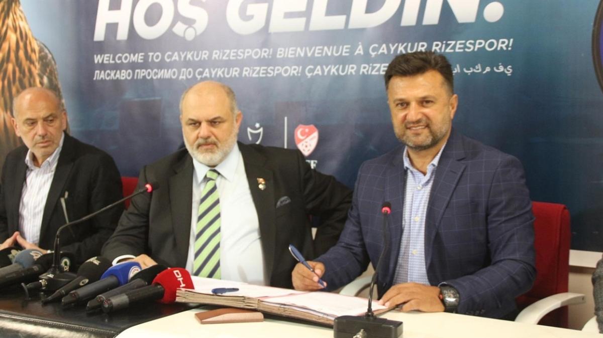 Çaykur Rizespor, Bülent Uygun ile yeni sözleşme imzaladı
