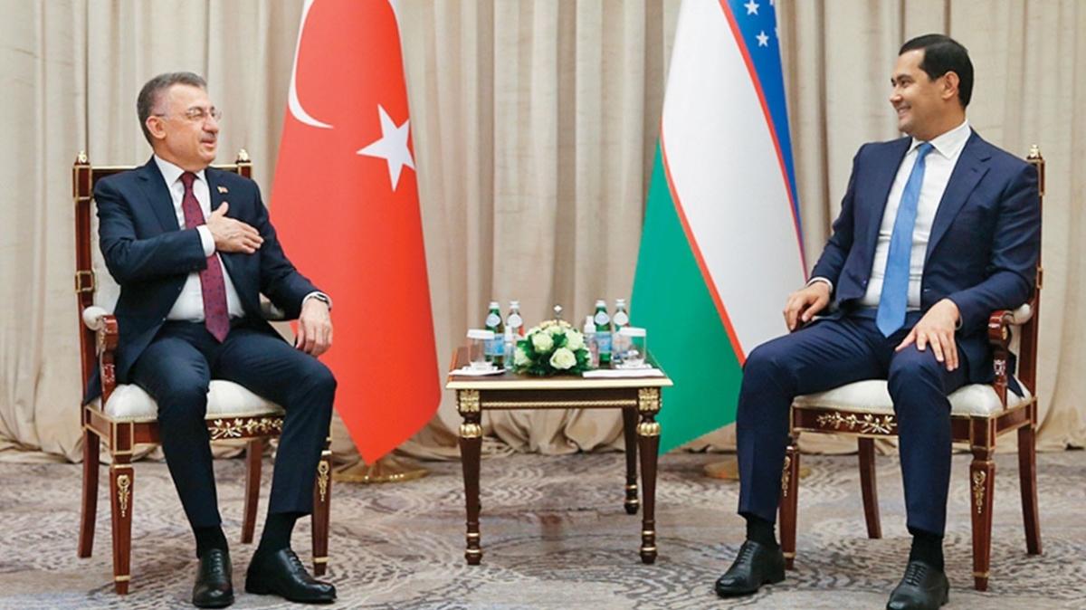 Cumhurbakan Yardmcs Oktay: zbekistan'la hedefimiz 5 milyar dolarlk ticaret