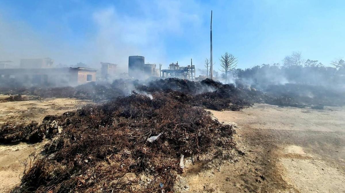 Yangın çıkan kağıt fabrikasına rekor ceza