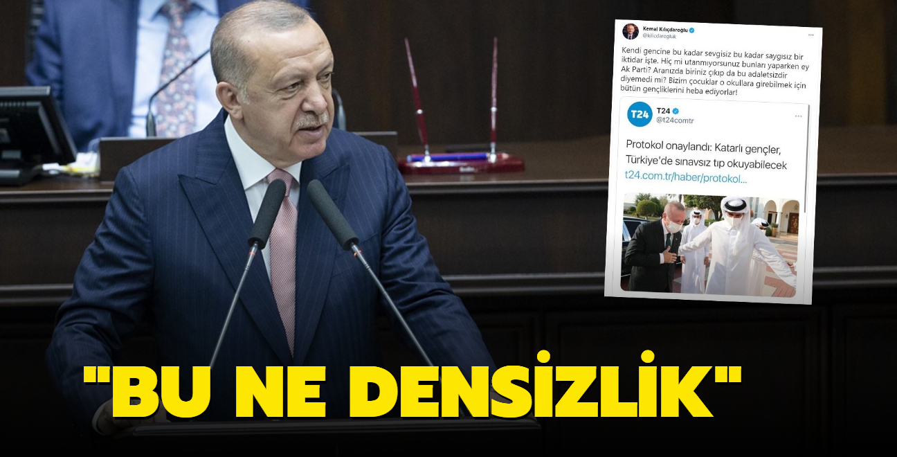 Başkan Erdoğan'dan Kılıçdaroğlu'na Katar tepkisi: Bu ne densizliktir