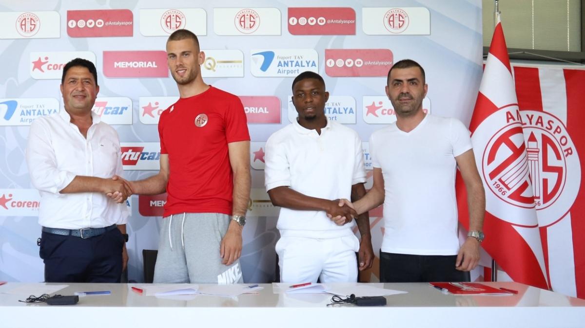 Antalyaspor, Diogo Sousa ve Sherel Floranus ile sözleşme imzaladı