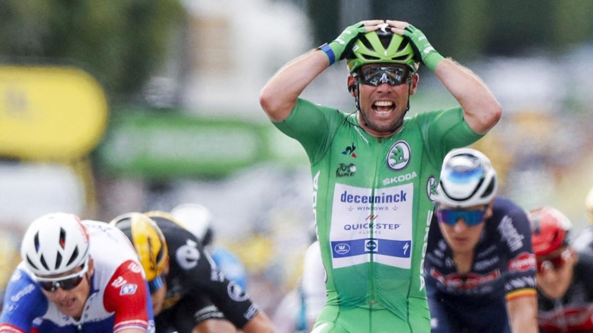 Fransa Bisiklet Turu'nda 6. etab Mark Cavendish kazand