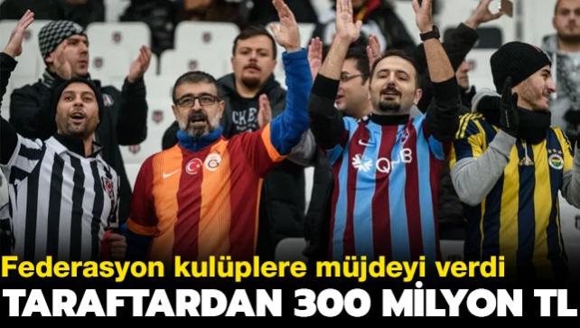 Trkiye Futbol Federasyonu kulplere mjdeyi verdi