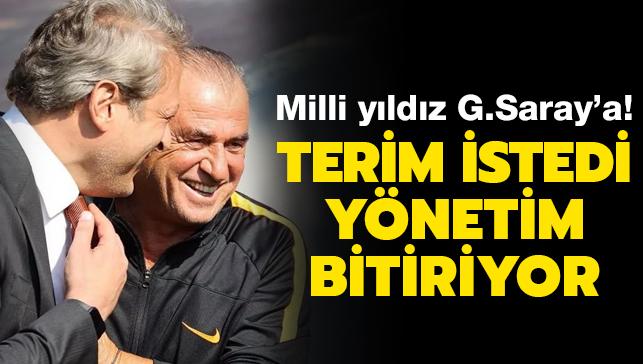 Fatih Terim istedi, Galatasaray ynetimi Milli yldz bitiriyor