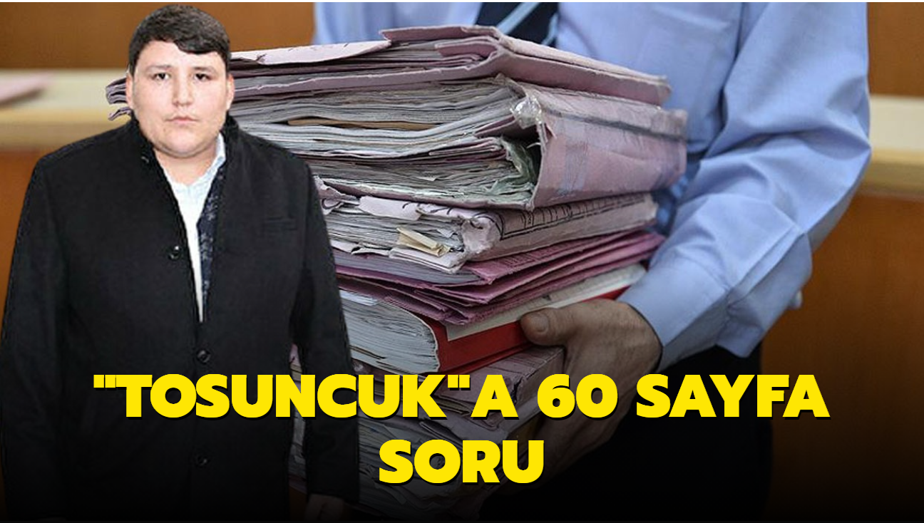 Son dakika haberi: iftlik Bank'n Tosuncuk'una 60 sayfa soru hazrland