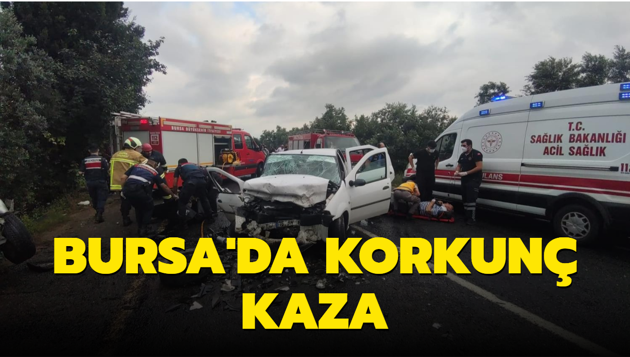 Bursa'da korkun kaza... 4 kii hayatn kaybetti
