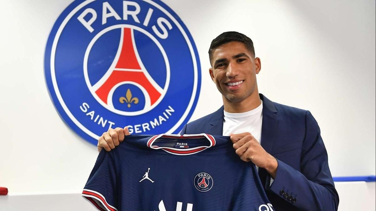 Achraf Hakimi PSG'de