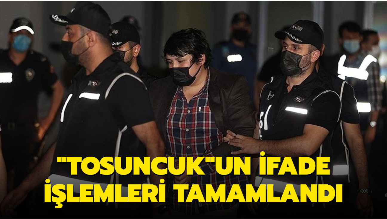 "iftlik Bank" davas san "Tosuncuk" Mehmet Aydn'n emniyetteki ifade ilemi tamamland