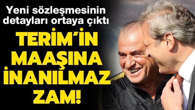 Galatasaray'da Fatih Terim'in szleme detaylar ortaya kt! Maana mthi zam