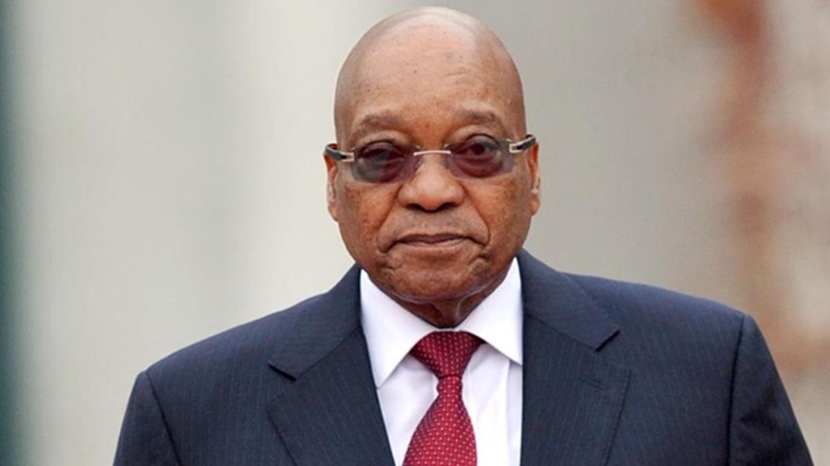 Gney Afrika'nn eski Cumhurbakan Zuma  gzaltna alnd