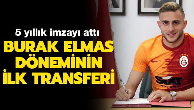 Galatasaray'da Burak Elmas dneminin ilk transferi akland