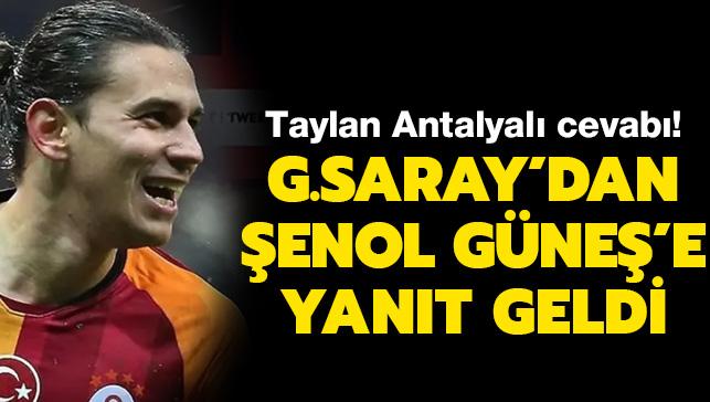 Galatasaray'dan enol Gne'e Taylan Antalyal yant geldi