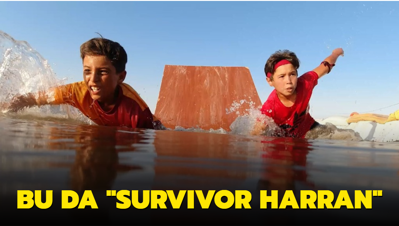 Harranlı çocuklar profesyonel Survivor parkuruna kavuştu
