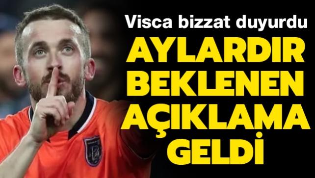 Son dakika transfer haberleri: Edin Visca Başakşehir'de kalacağını açıkladı