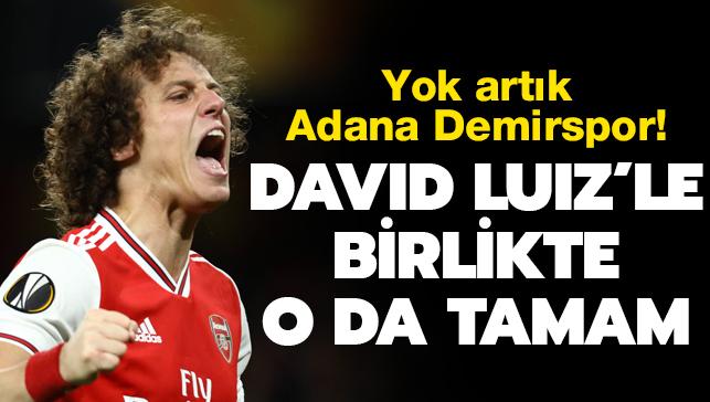 Adana Demirspor, David Luiz ve David Akintola transferlerini bitirdi
