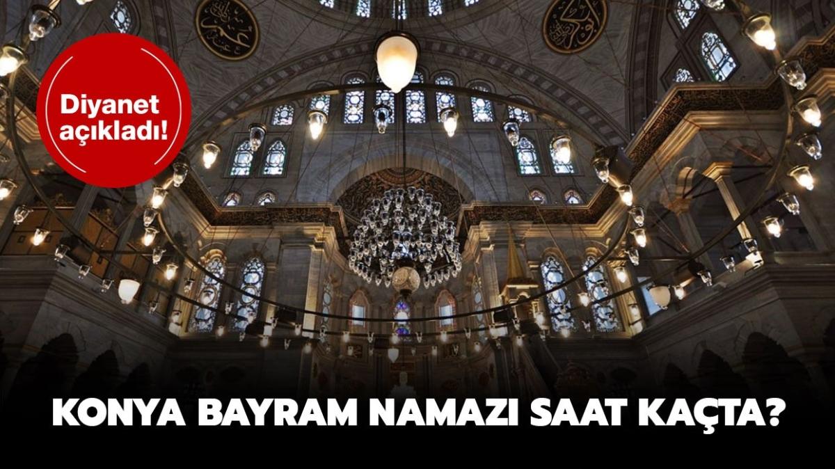 Konya bayram namaz saat kata" Diyanet Konya Kurban Bayram namaz vakti 2021 saati!