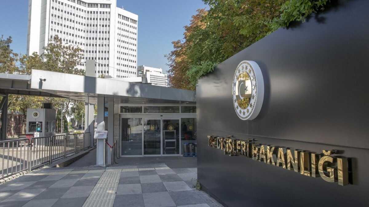 Dileri Bakanl'ndan in'e  lmler iin taziye mesaj