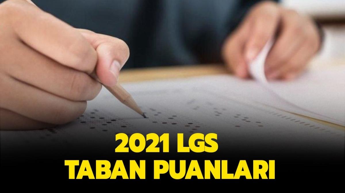 LGS taban puanlar akland m" 2021-2022 LGS lise taban puanlar listesi sizlerle! 