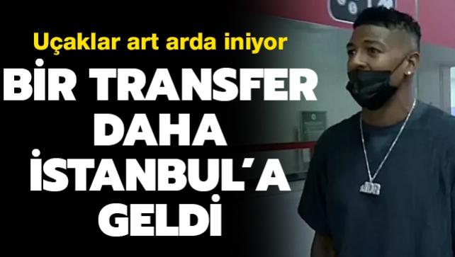 Galatasaray'n yeni sol beki Patrick van Aanholt stanbul'a geldi