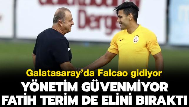 Son dakika Galatasaray haberleri... Fatih Terim de Falcao'yu brakt!
