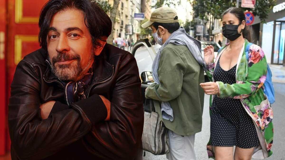 'Toplu tamaya baylyorum' diyen Okan Baylgen taksiye binerken grntlendi