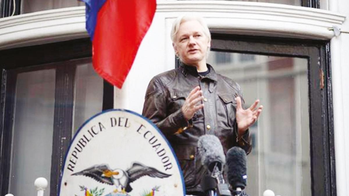 Assange'n Ekvador vatandal drld
