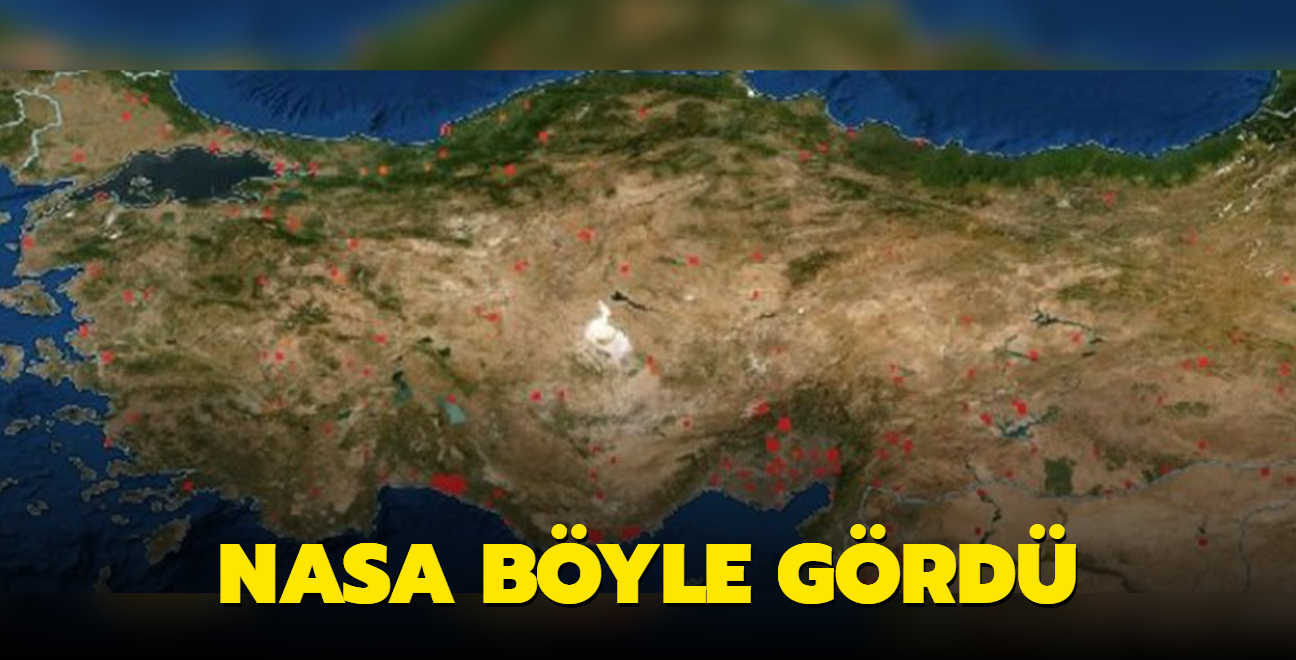 Yangn felaketi NASA'nn uydu grntlerinde