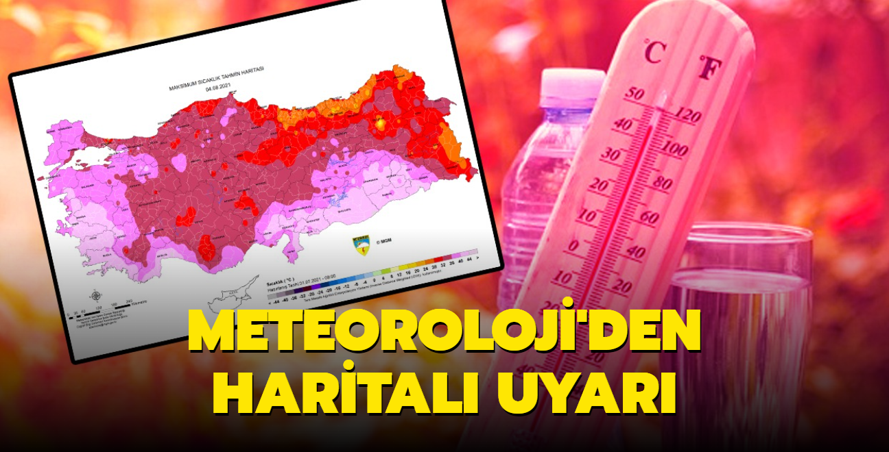 Meteoroloji'den kavurucu scaklara harital uyar