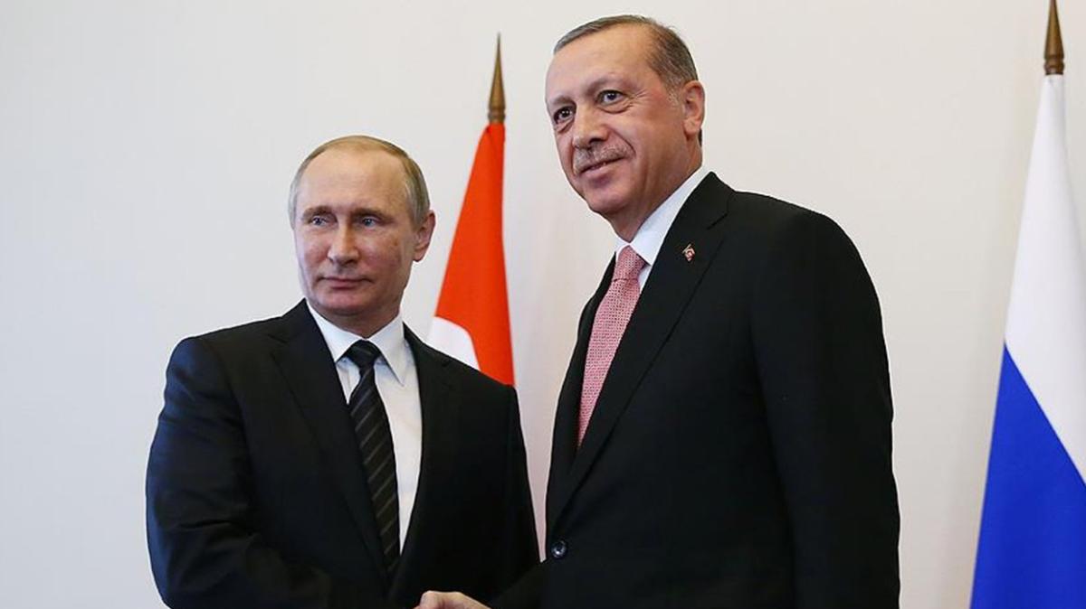 Son dakika haberi: Bakan Erdoan, Putin ile grt