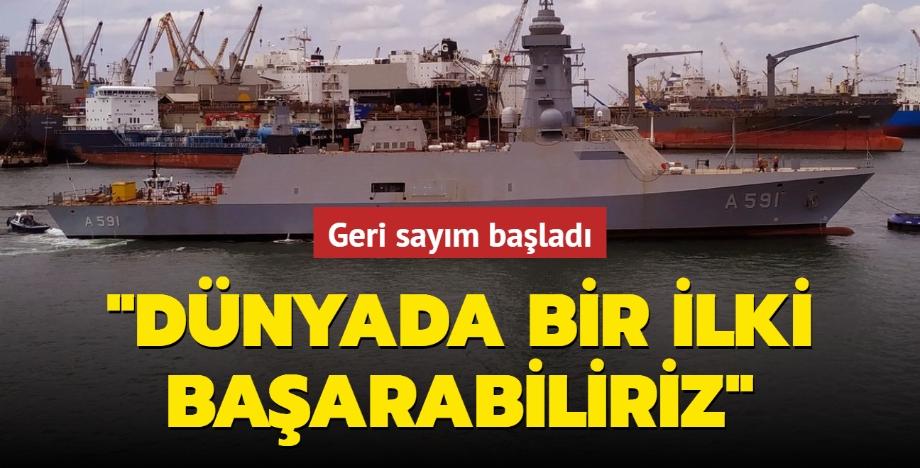 Turkiye Nin Ilk Istihbarat Gemisi Tcg Ufuk Ta Geri Sayim Dunyada Bir Ilki Basarabiliriz