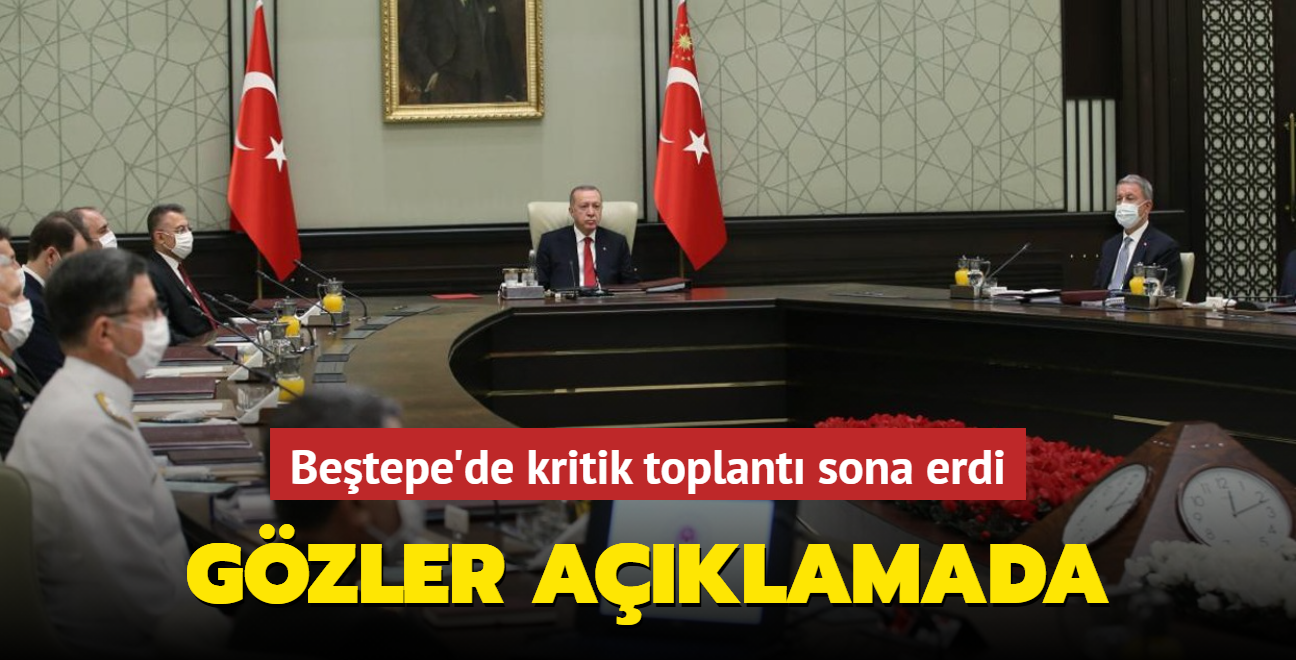 Betepe'de kritik YA toplants sona erdi... Gzler aklamada!