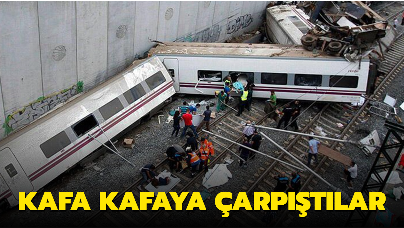 ekya'da 2 tren kafa kafaya arpt: Onlarca kii yaraland