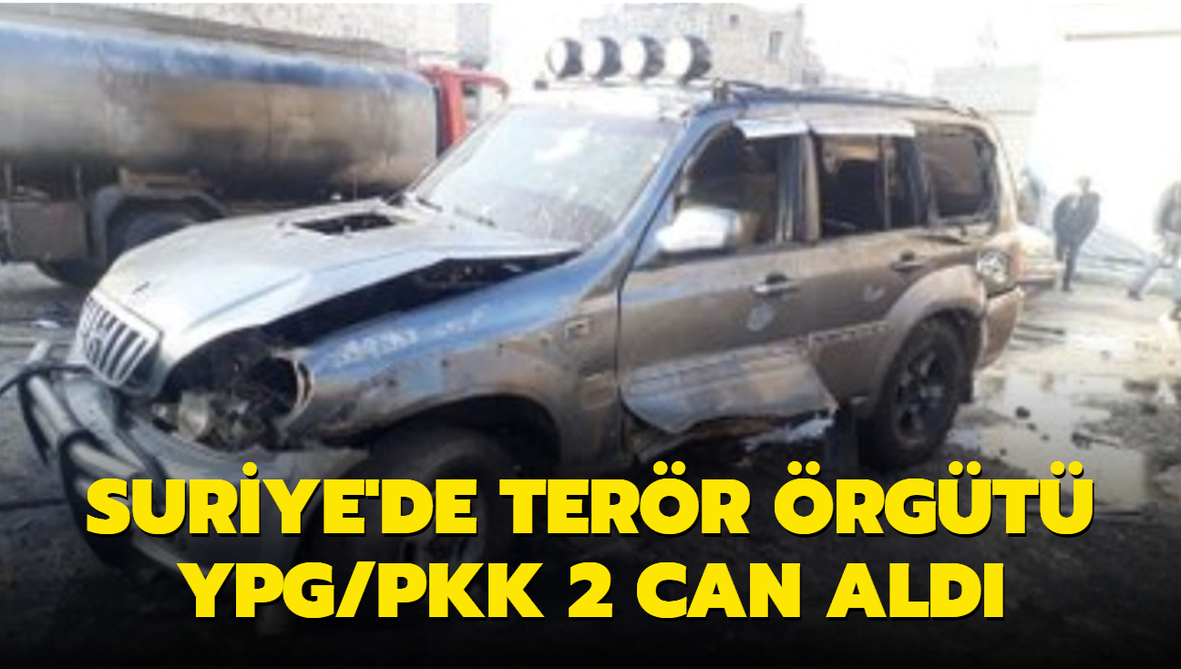 Suriye'de terr rgt YPG/PKK 2 can ald