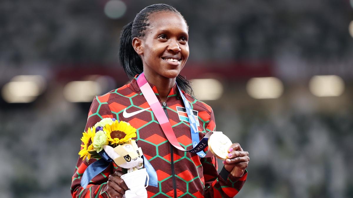 Faith Kipyegon olimpiyat rekoru krd