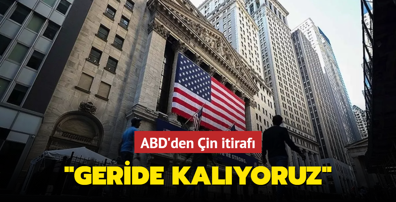 ABD Dileri'nden aklama... in'in gerisinde kalyoruz