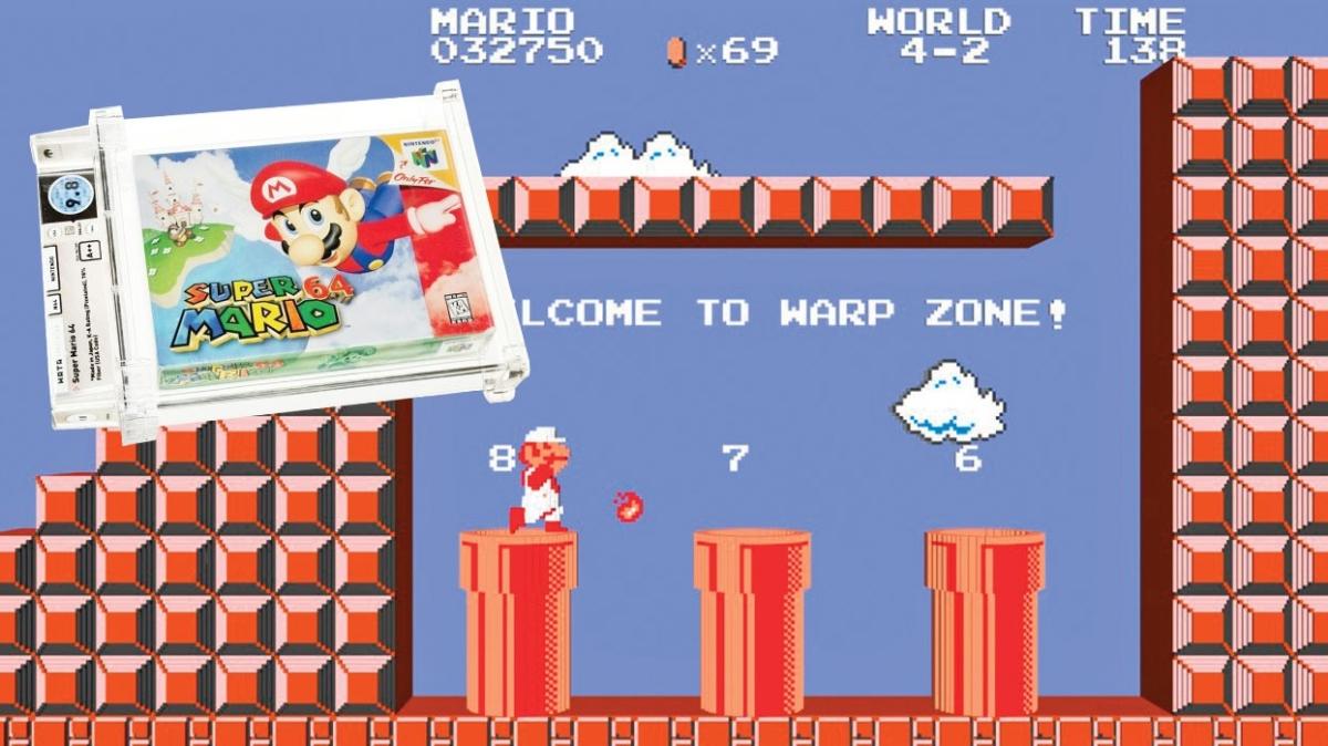 36 yllk Super Mario oyunu 2 milyon dolara alc buldu