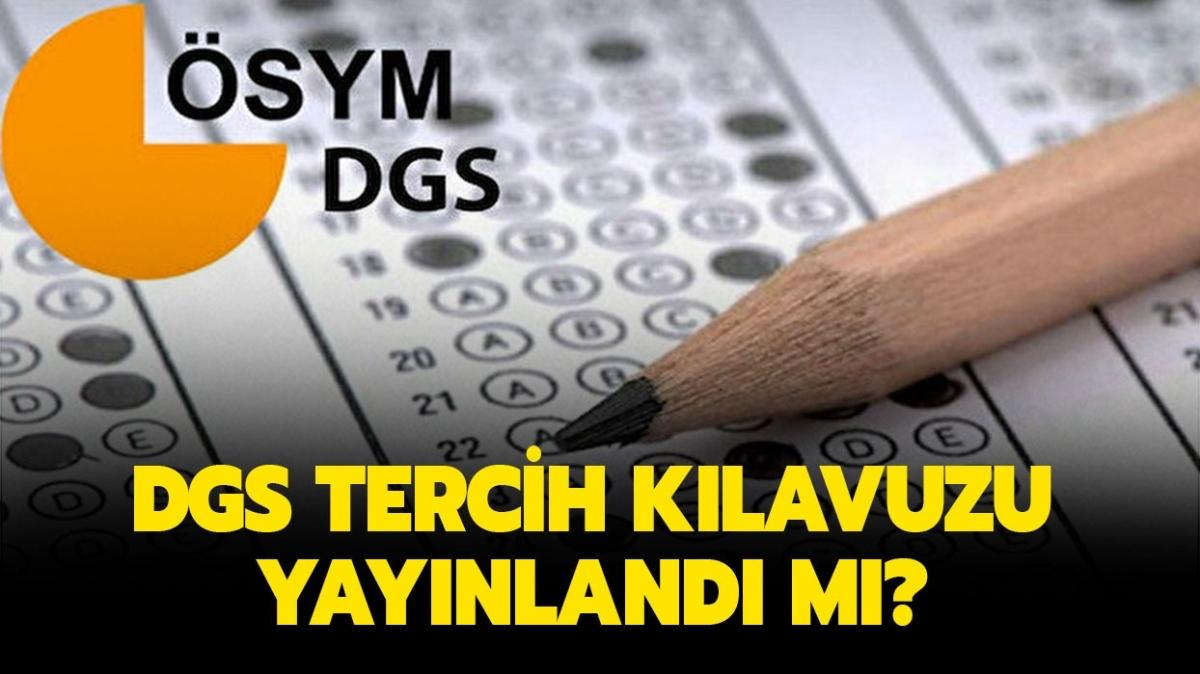 DGS tercih klavuzu yaynland m" 2021 DGS kontenjanlar ve taban puanlar belli oldu mu" 